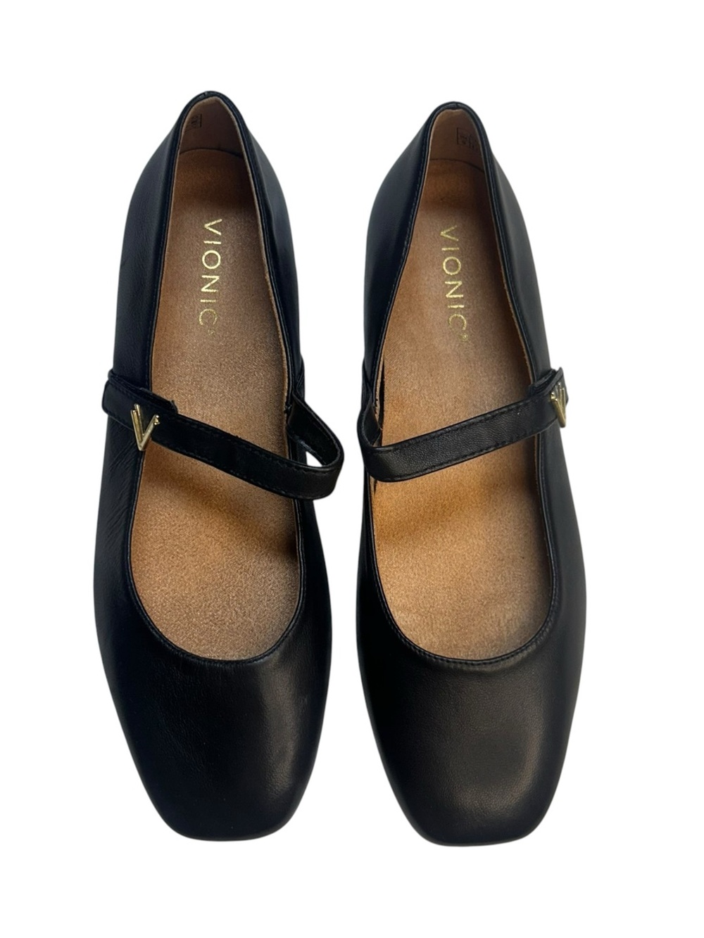 Vionic women's brand new geneui e leather fits with extra insoles size 9